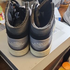 Jordan Kids Boots Black and Gray